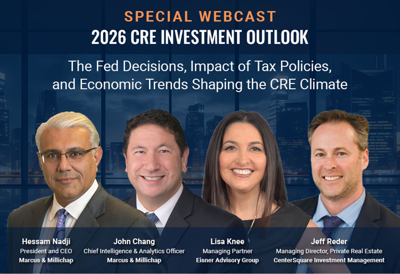 SPECIAL WEBCAST // 2026 CRE Investment Outlook | The LeClaire-Schlosser ...